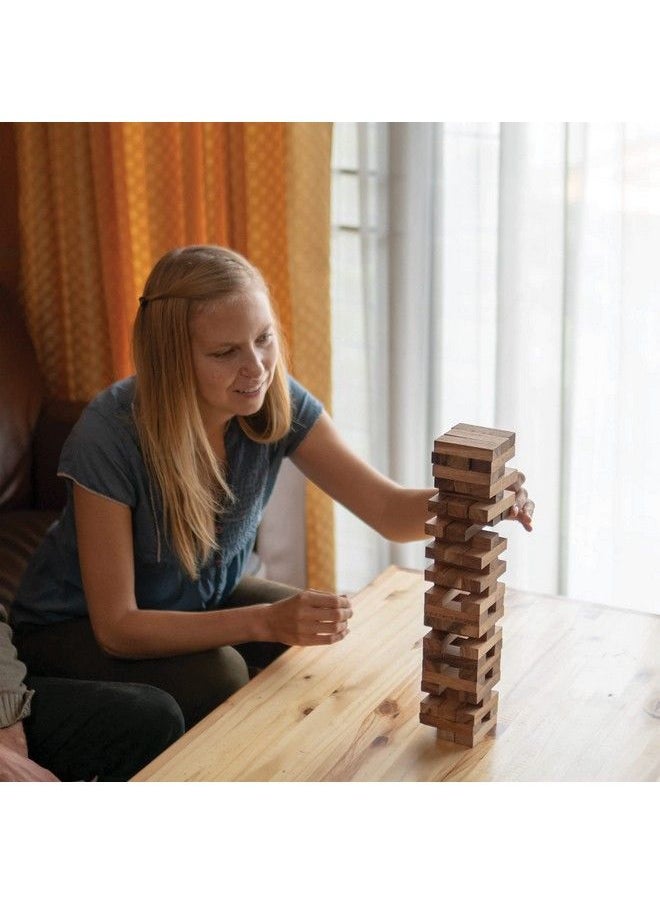 BSIRI - Tumbling Tower Board Games Ideal For Drinking Games Camping Games Party Games For Adults And Outdoor Games For Adults And Family. Classic Stacking Block Games For Challenging Your Skills. - Image 1