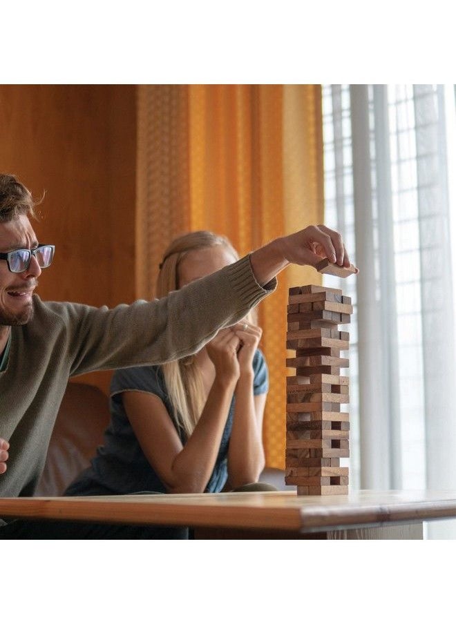 BSIRI - Tumbling Tower Board Games Ideal For Drinking Games Camping Games Party Games For Adults And Outdoor Games For Adults And Family. Classic Stacking Block Games For Challenging Your Skills. - Image 1