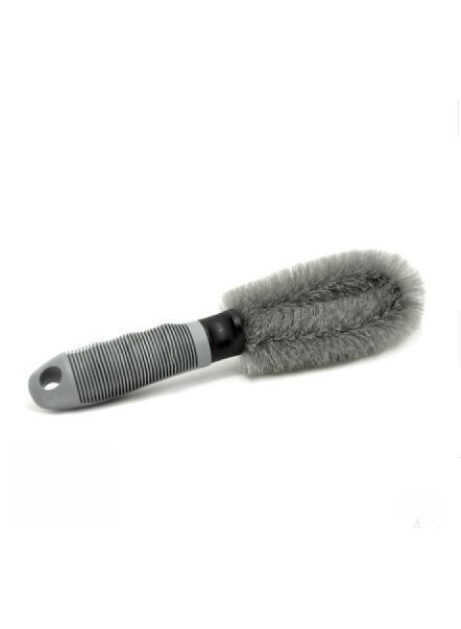CAR Wash Wheel Hub Brush Tire Brush Cleaning Wheel Cleaning Special Soft Bristle Steel Rim Brush Combination Set Tool - Image 1