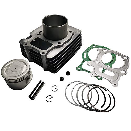NW JINFANNIBI Cylinder Piston Ring Gasket Top End Rebuild Kit Compatible for Honda Recon 250 Sportrax 250 TRX250X TRX250EX TRX250TM TRX250TE 1997-2019 - Image 2
