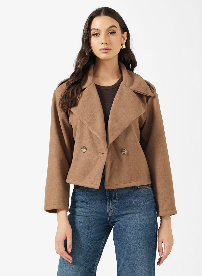 ELLA Short Trench Coat - Image 1