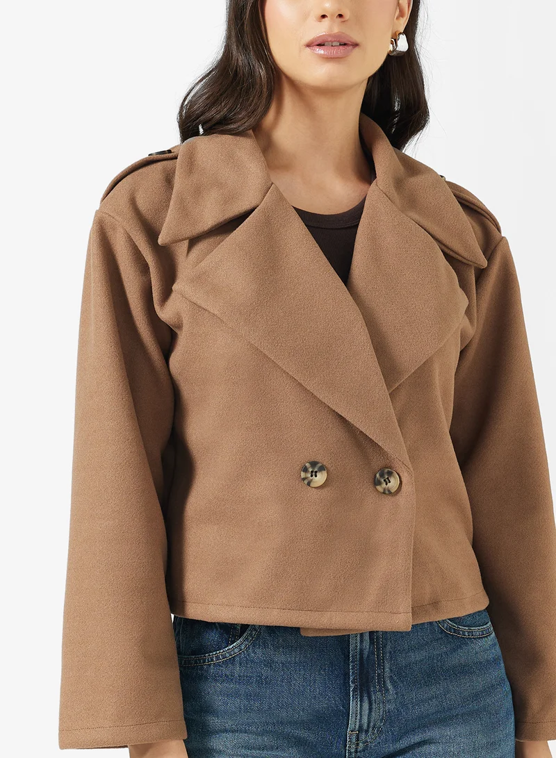 Ella  Short Trench Coat for Women | Best Price UAE