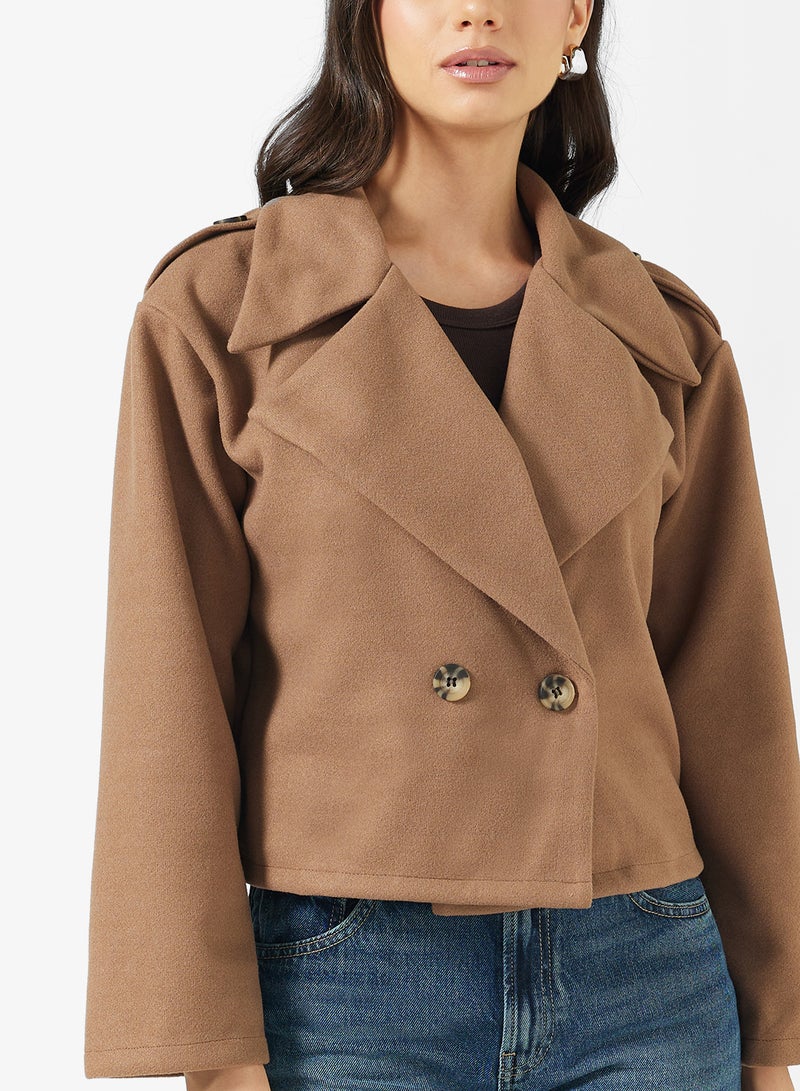 ELLA Short Trench Coat - Image 3