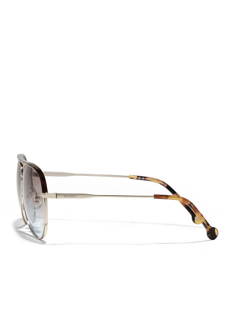 30Sundays 30Sundays MAVERICK Unisex Aviator Sunglasses, Tortoise/Brown
