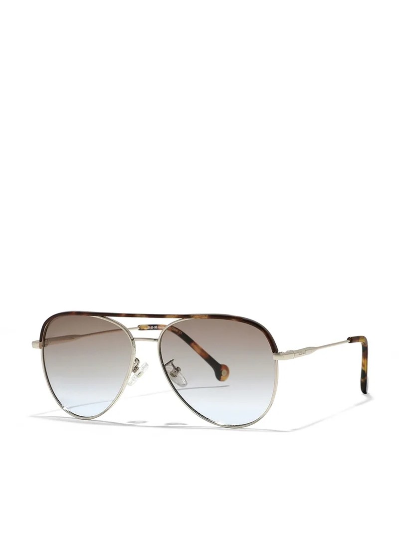 30 سندايز 30Sundays MAVERICK Unisex Aviator Sunglasses, Tortoise/Brown