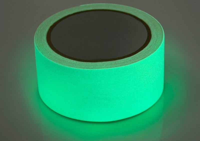 G@S G&S 25mm PEVA Glow In The Dark - Night glowing Anti skid Tape I Anti slip tape (5 Meter) - Image 4