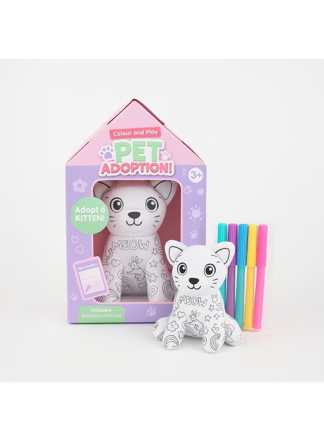 Midi Colour Your Own Kitten - Image 1
