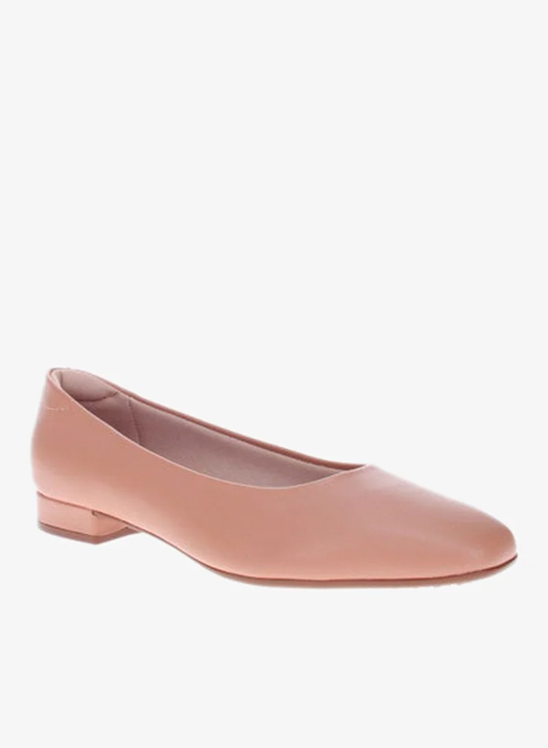 Beira Rio Ladies Low Heel Shoes Nude | Made In Brazil