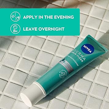 Nivea NIVEA Derma Skin Clear Chemical Exfoliator 40ml Liquid Exfoliator Made with Salicylic Acid Glycolic Acid and Niacinamide to Visibly Reduce and Prevent Blemishes For BlemishProne Skin - Image 5