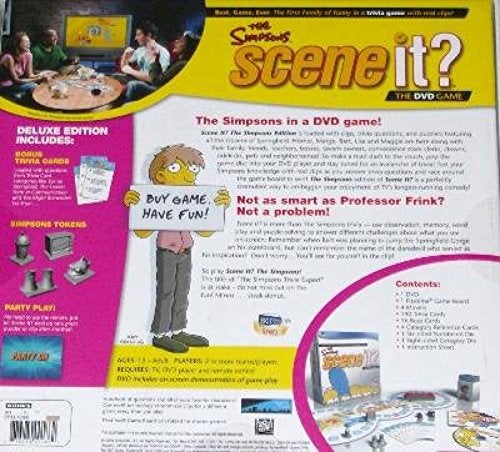 Scene It The Simpsons Scene It Game With DVD Trivia Questions - Image 2