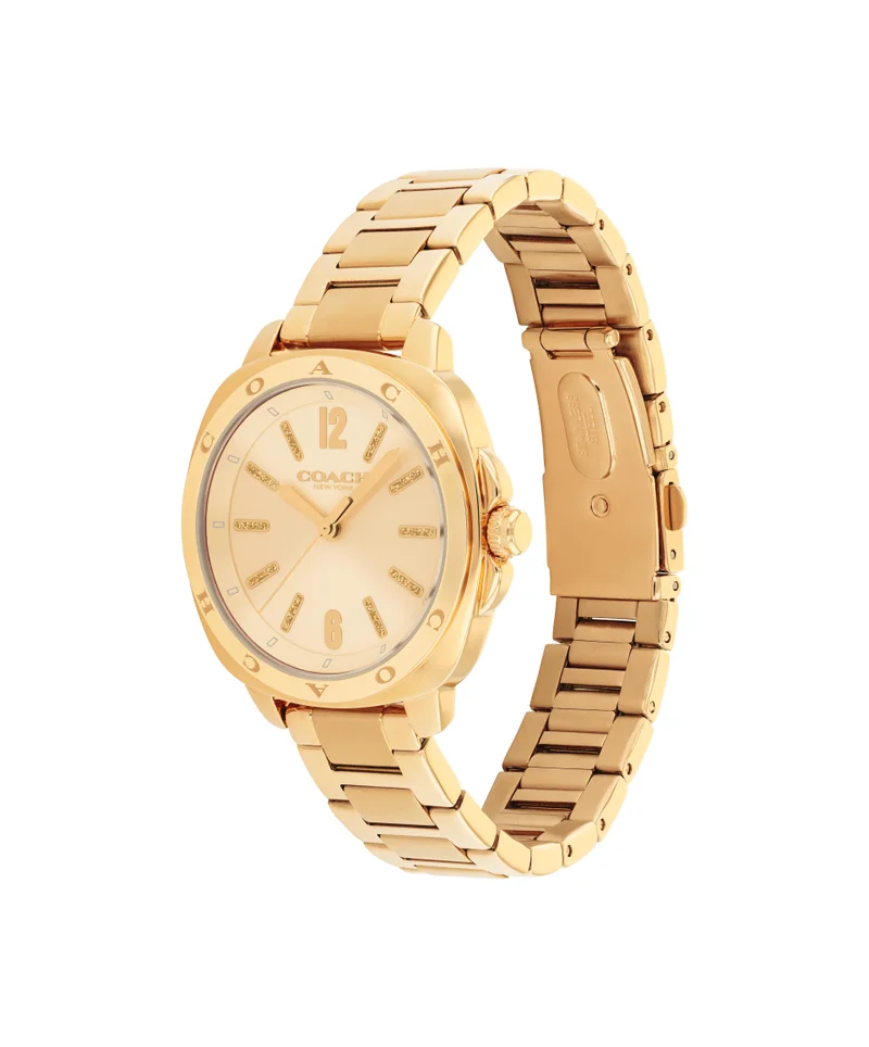 COACH Analog Steel Strap Watch