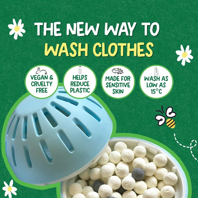 Ecoegg Laundry Egg â€“ Fresh Linen | 70 Loads Refillable Laundry Detergent | Non-Bio, Hypoallergenic, Eco-Friendly, Great for Sensitive Skin - Image 4