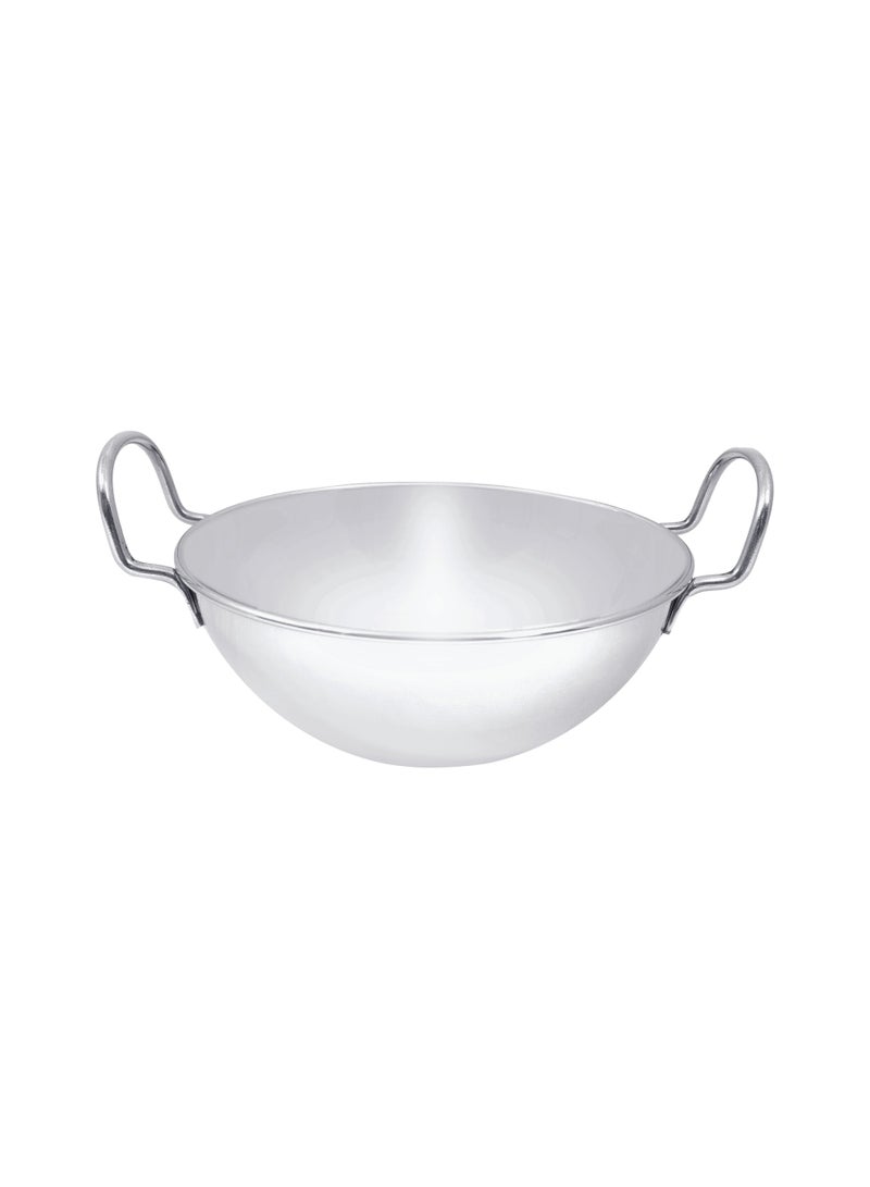 NAMSON NAMSON S/STEEL KADAI 18CM NA-8036 – Premium Stainless Steel | Durable & Easy to Clean | Everyday Kitchen Essential - Image 1