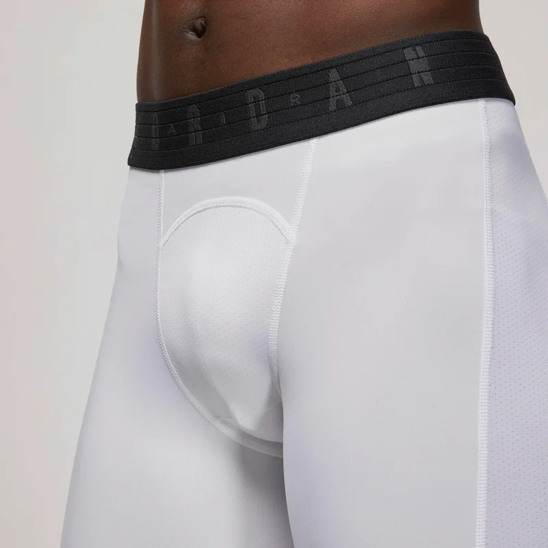 Jordan White Men's Sport Dri-FIT Compression Shorts for Men | Best Price UAE