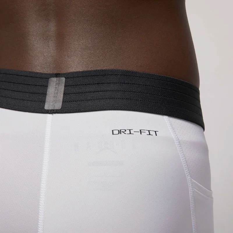Jordan White Men's Sport Dri-FIT Compression Shorts for Men | Best Price UAE