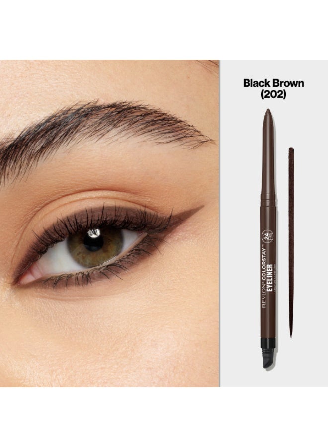 ريفلون ColorStay Eyeliner™ Pencil Black Brown - Image 2