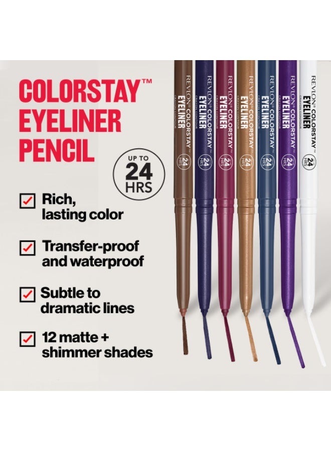 ريفلون ColorStay Eyeliner™ Pencil Black Brown - Image 3