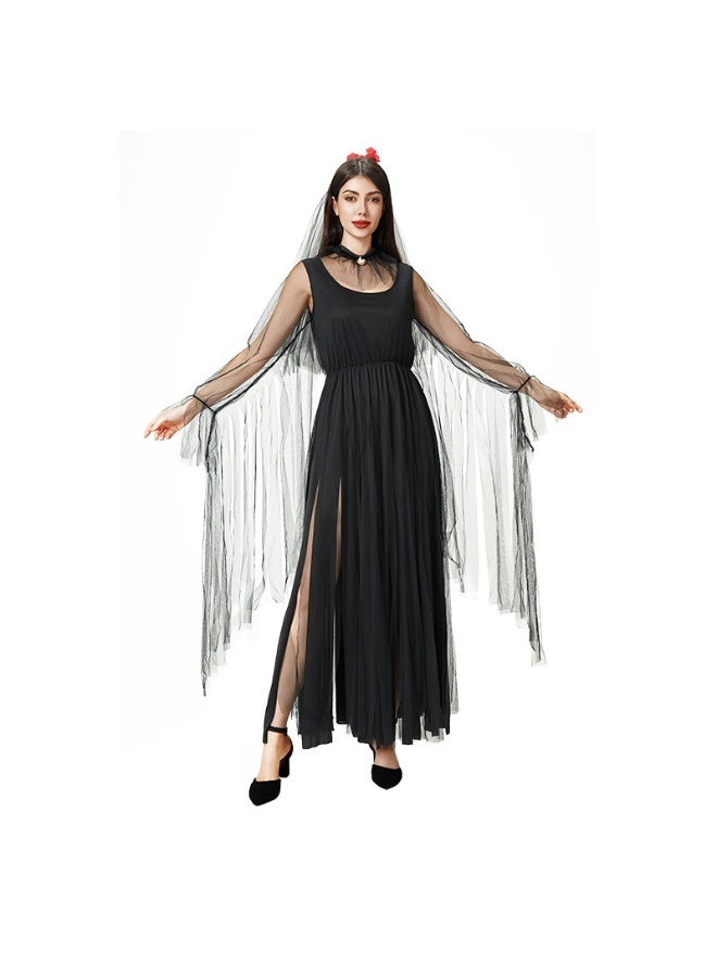 Adult Zombie Bride Long Dress - Image 1