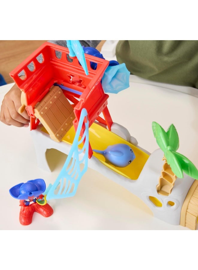 Hasbro Marvel Spidey and His Amazing Friends Water-Webs Spidey Island Playset with Spider-Man Figure - Image 5