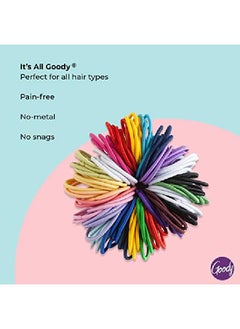Goody Kids Ouchless Elastic Hair Tie 40 Count Assorted Colors 2Mm For Fine To Medium Hair Painfreehair Accessories For Men Women Boys And Girls For Long Lasting Braids Ponytails  - Image 4