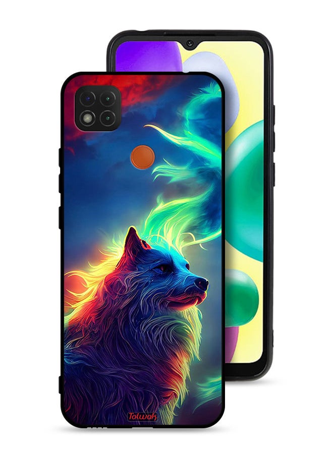 Tolwak Xiaomi Redmi 9C Protective Case Cover Wolf  - Image 1