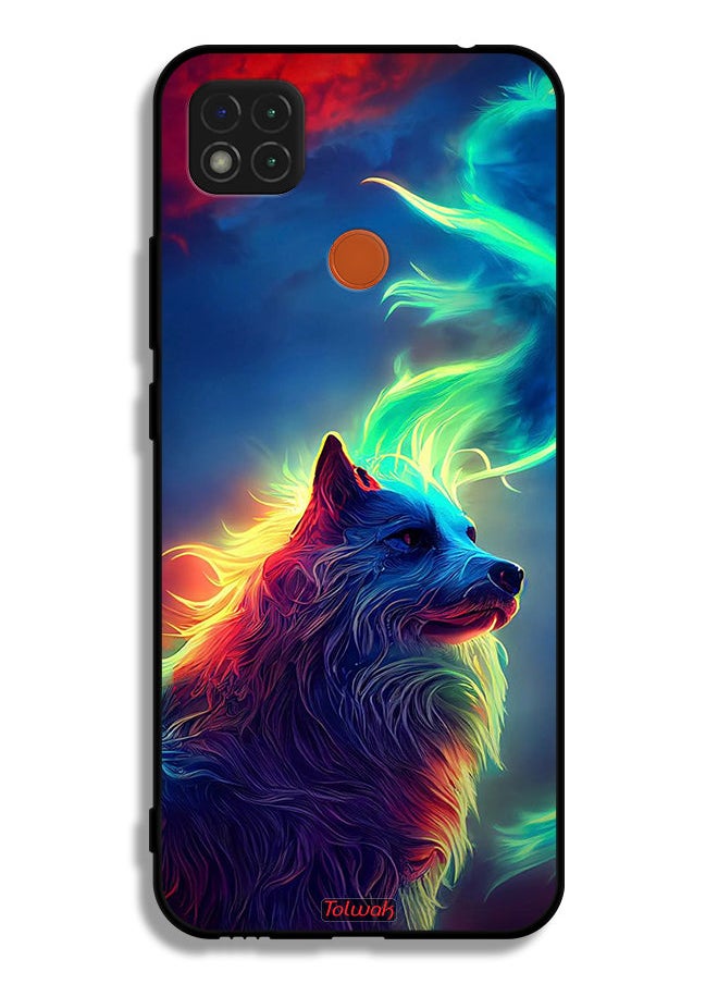 Tolwak Xiaomi Redmi 9C Protective Case Cover Wolf  - Image 2