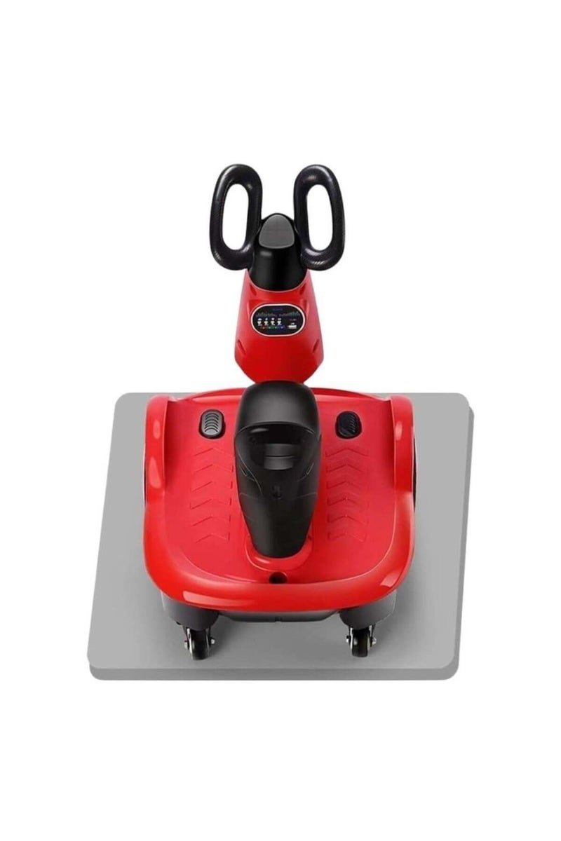 Genaric سكوتر كهربائي أحمر للأطفال مع أضواء LED - Image 5