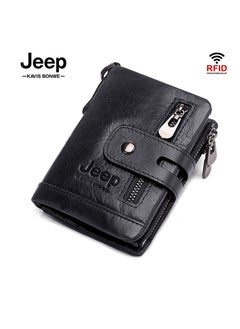 Jeep Original Leather Wallet With Chain  - Image 2