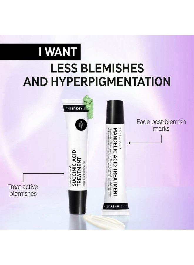 The INKEY List Succinic Acid Acne Treatment Reduce Blemishes And Clear Clogged Pores 1% Salicylic Acid .50 Fl Oz - Image 5