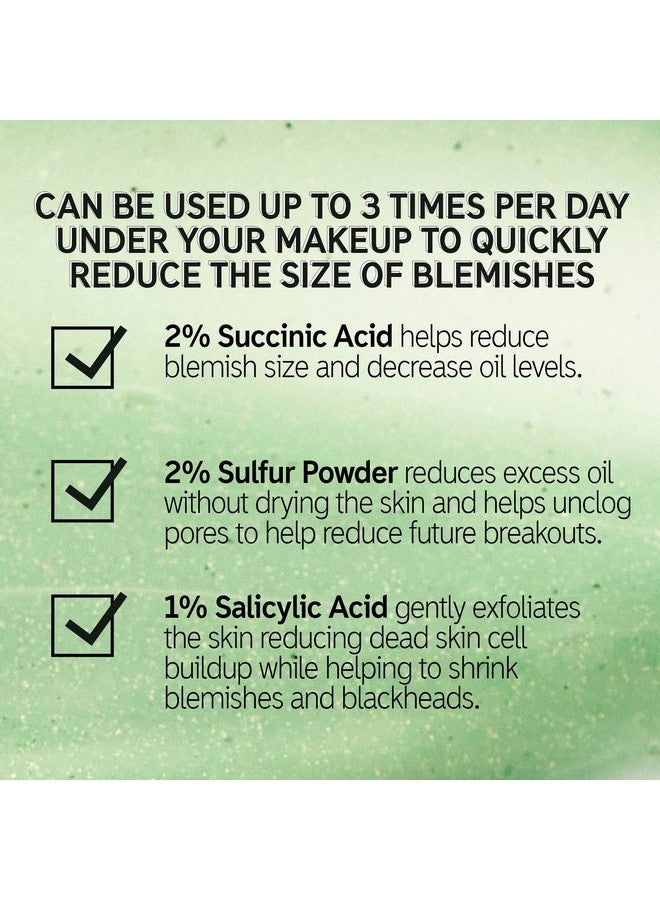 The INKEY List Succinic Acid Acne Treatment Reduce Blemishes And Clear Clogged Pores 1% Salicylic Acid .50 Fl Oz - Image 4