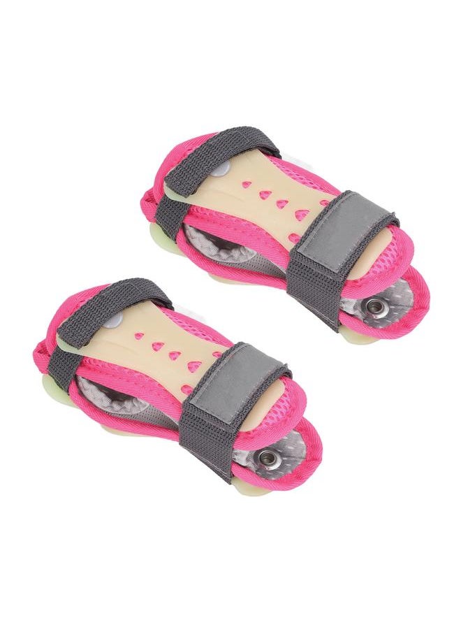 Thoraya - 2Pcs Roller Skating Wrist Guards Sweat Absorption Breathable Flexible Kids Skating Wrist Brace for Kids Sports Outdoor S (Ages 3 to 7, 33 to 50lb) - Image 1