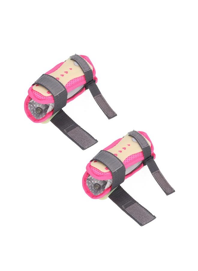 Thoraya - 2Pcs Roller Skating Wrist Guards Sweat Absorption Breathable Flexible Kids Skating Wrist Brace for Kids Sports Outdoor S (Ages 3 to 7, 33 to 50lb) - Image 1