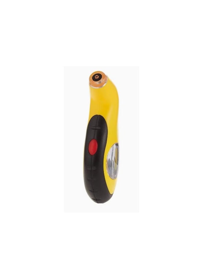 LIMOS - LCD Digital Tire Air Pressure Gauge Tester Tool with Light - Yellow - Image 1