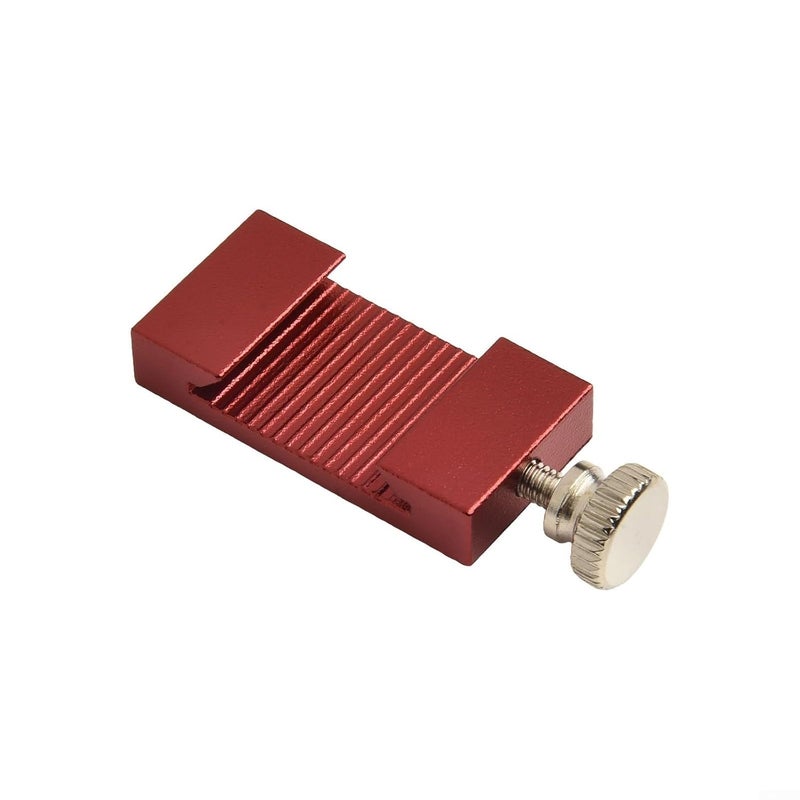 Steel Ruler Positioning Limit Block With Aluminum Alloy Stop Fence 26mm For Woodworking Metalworking - Image 1