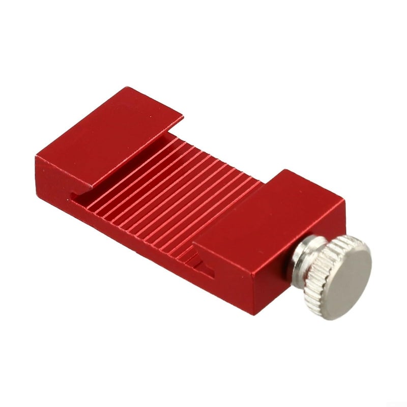 Steel Ruler Positioning Limit Block With Aluminum Alloy Stop Fence 26mm For Woodworking Metalworking - Image 5