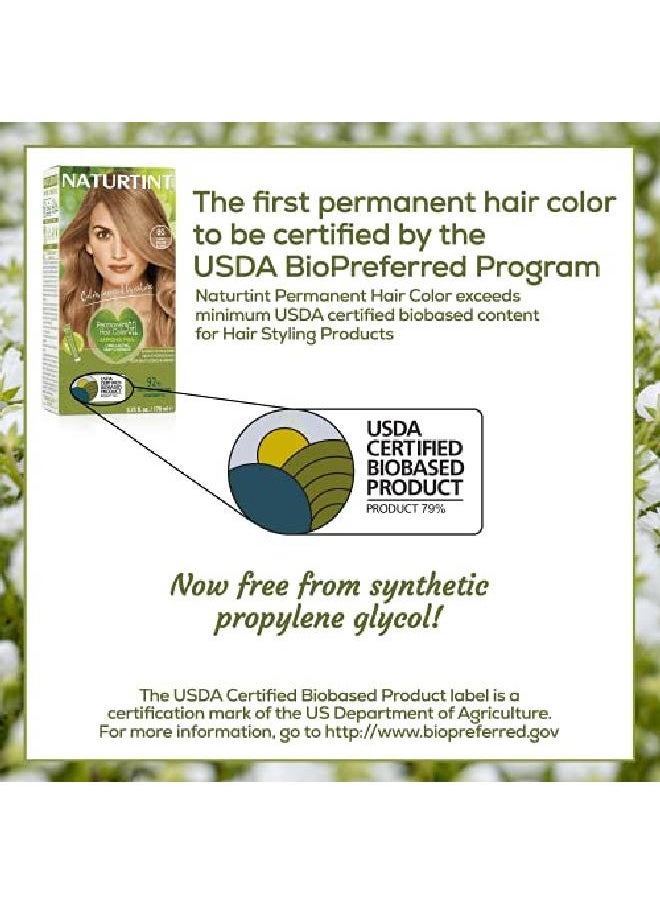 NATURTINT Permanent Hair Color (1Pack) (1 Pack, 8G Golden Sandy Blonde)  - Image 4