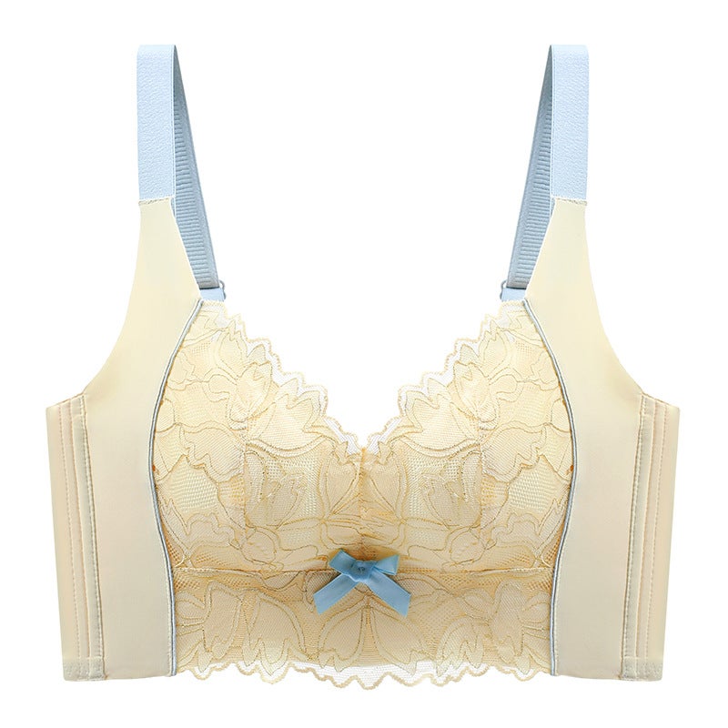 Shake Tone Live Explosions Lace Adjustable Bra Small Chest Large Gathered Up Anti-Sagging Accessory Breasts Underwear Summer - Image 1