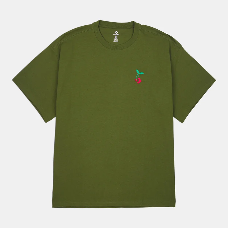CONVERSE Men's Star Chevron Cherry T-Shirt