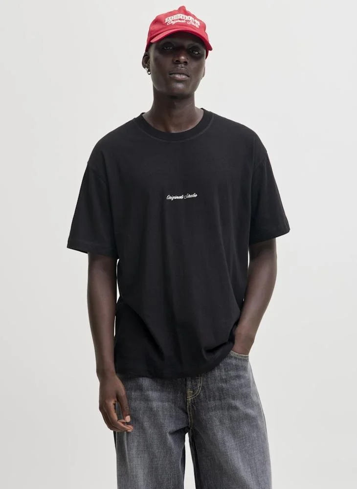 JACK & JONES Graphic Crew Neck T-Shirt