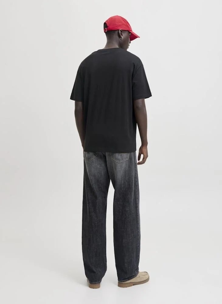 JACK & JONES Graphic Crew Neck T-Shirt