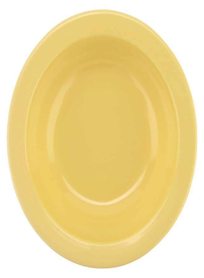 Get G.E.T. DN-335-Y Yellow 3.5 oz. Rimmed Bowl (Pack of 12) - Image 2