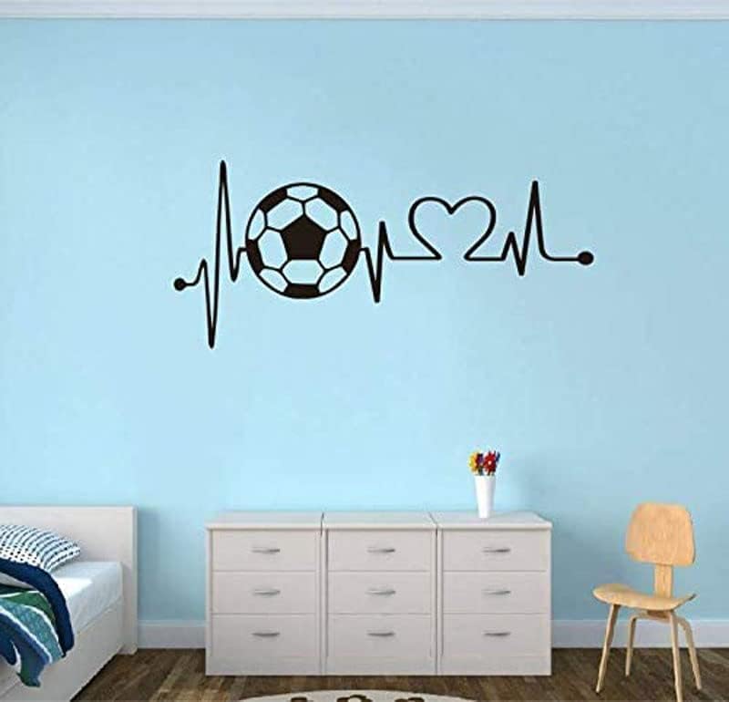 BPA Heartbeat Football Wall Sticker - Image 3
