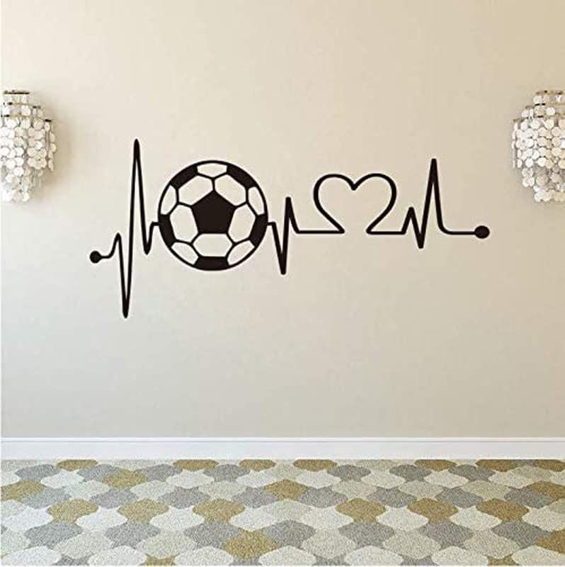 BPA Heartbeat Football Wall Sticker - Image 2