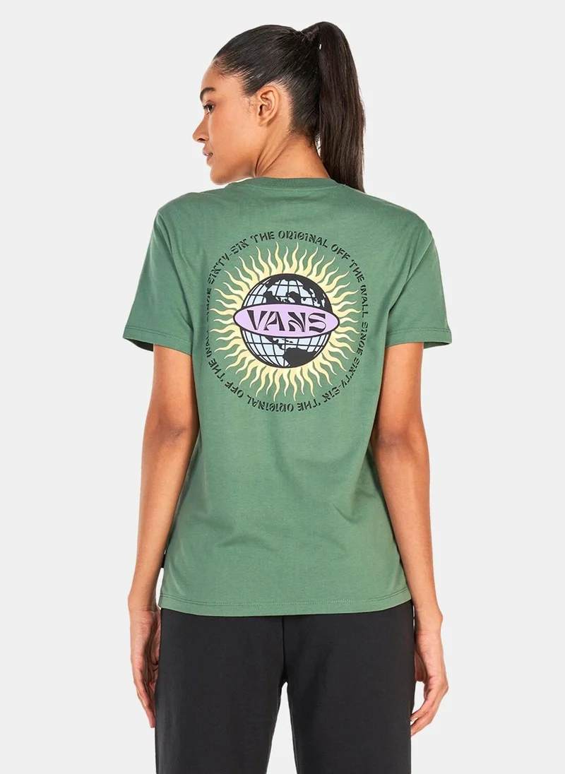 VANS Women's Earth & Sun BFF T-Shirt