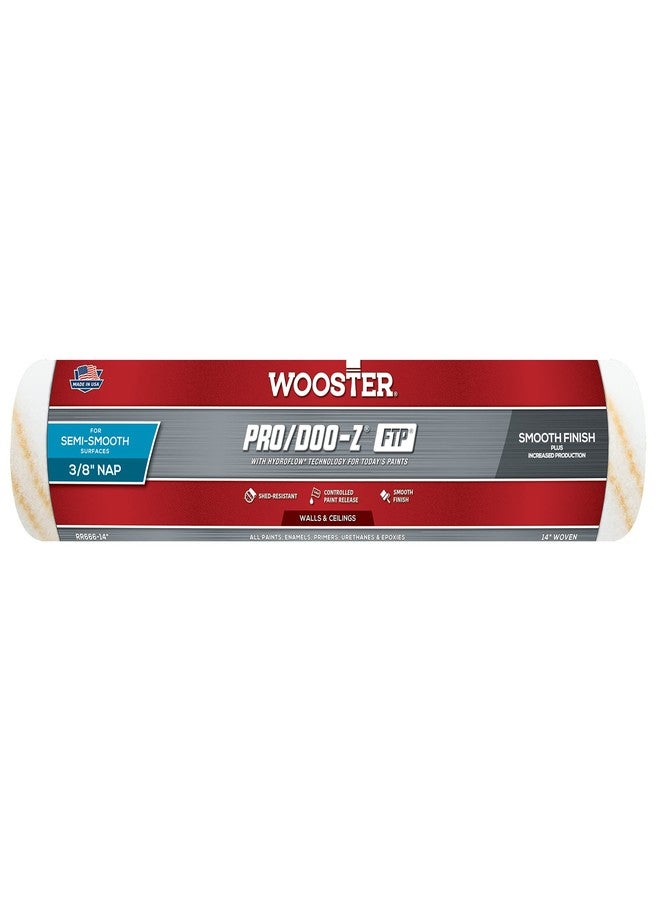 ووستر غطاء أسطوانة Wooster Brush RR666-14 بوصة Pro Doo Z FTP، بوبر 3/8 بوصة - Image 2