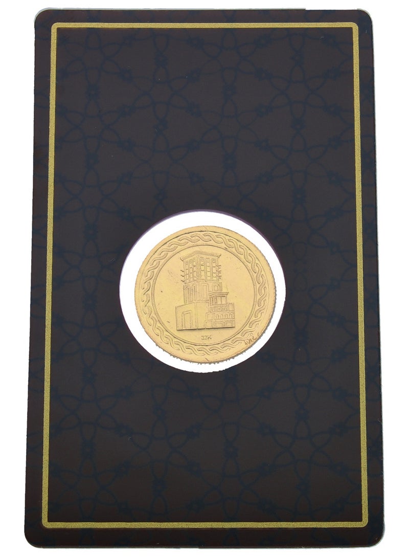 FK Jewellers Gold 22KT 10 Grams Burj Khalifa Coin - Image 4