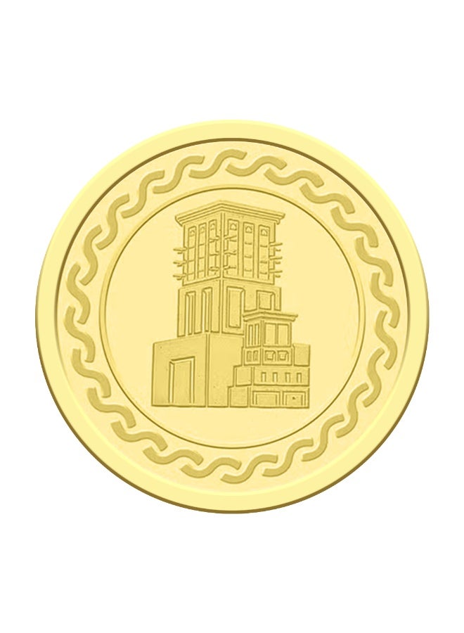 FK Jewellers Gold 22KT 10 Grams Burj Khalifa Coin - Image 2
