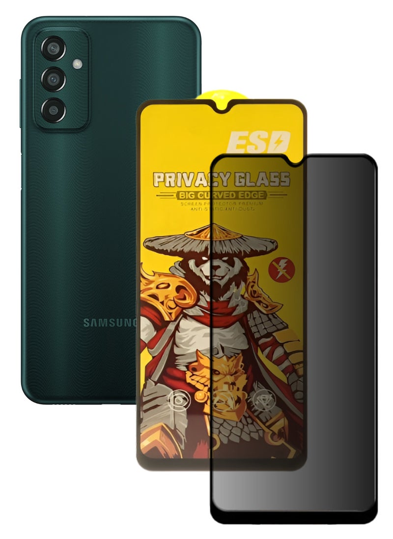 ESD Tempered Dustproof Privacy Glass Screen Protector Compatible For Samsung Galaxy F13 - Image 1