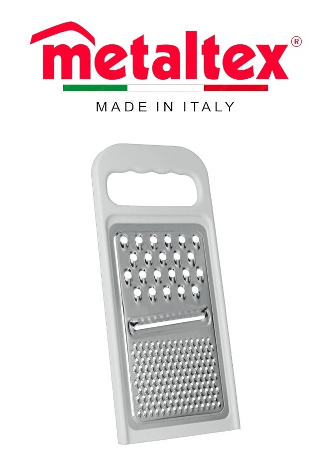 Metaltex Metaltex 3-in-1 Universal Grater – Stainless Steel Multipurpose Kitchen Tool  - Image 2