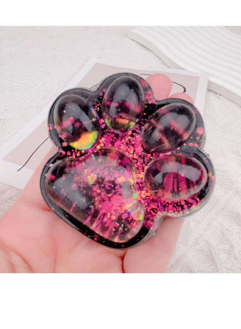 Cat Paw Squeeze Toys, Cat Paw Squishy Toy, Cat Paw Squeeze Toy for Kids, Anti Stress Toy for Adults and Kids (A) - Image 3